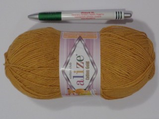 Alize Cotton Gold fonal, mustár (15239-02)