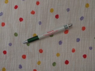 Dupla géz, színes pöttyös (15268)