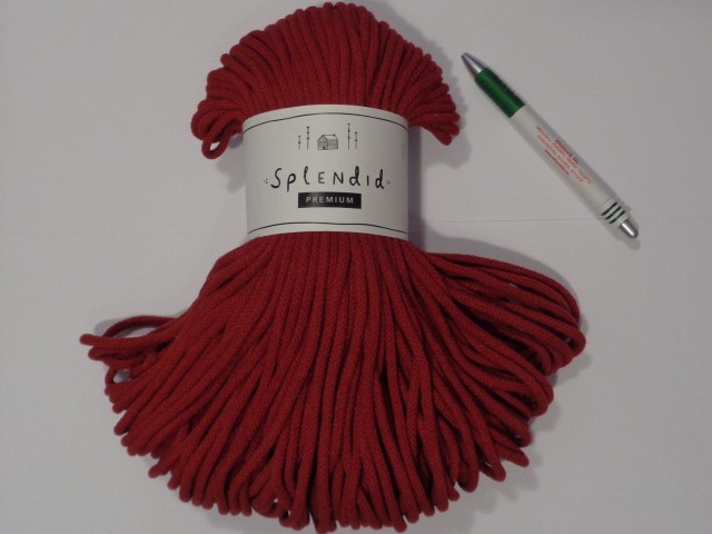 Splendid Premium, 5 mm-es zsinórfonal, meggypiros (15305-11)
