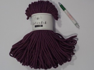 Splendid Premium, 5 mm-es zsinórfonal, padlizsán (15308-39)