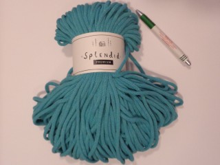 Splendid Premium, 5 mm-es zsinórfonal, türkiz (15311-42)