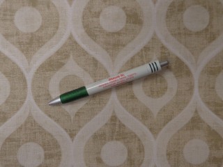 Loneta, drapp-nyers-fehér mintás kerti bútor vászon (15320)