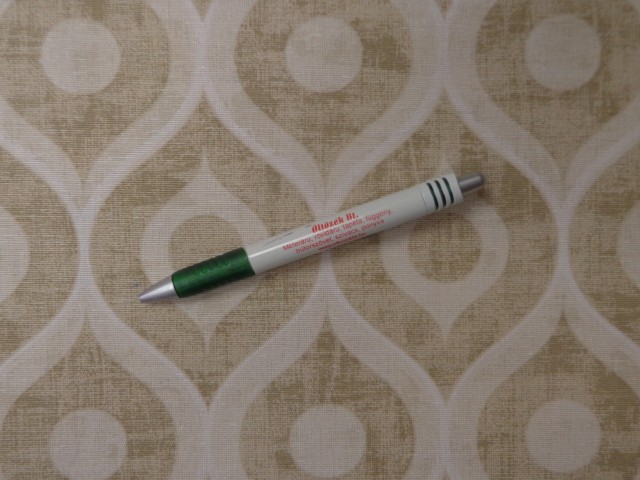 Loneta, drapp-nyers-fehér mintás kerti bútor vászon (15320)