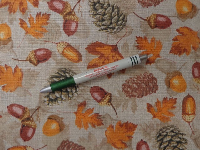 Loneta, leveles-makkos-tobozos, mintás kerti bútor vászon (15325)