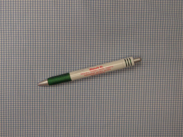 Inganyag, világoskék-fehér apró kockás (15340)