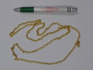 Lánc, arany színű (15355)