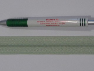 RT-0, végtelen cipzár, pasztell zöld (15384)