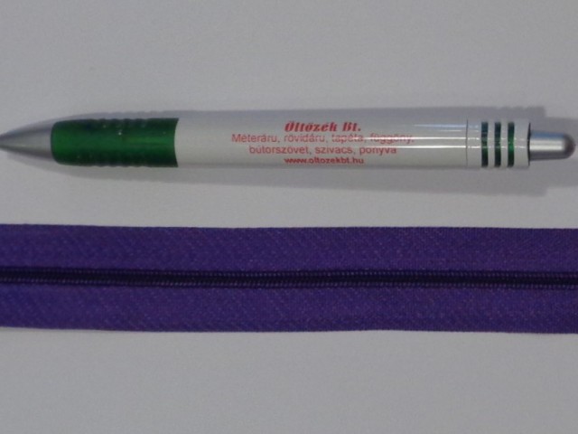 RT-0, végtelen cipzár, lila (15389)