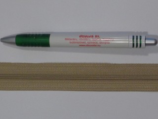 RT-0, végtelen cipzár, mogyoró (15391)