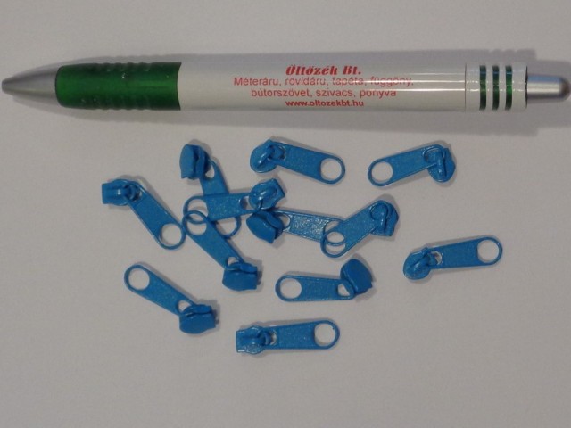 RT-0, laza cipzár kocsi végtelen cipzárhoz, türkiz (15394)