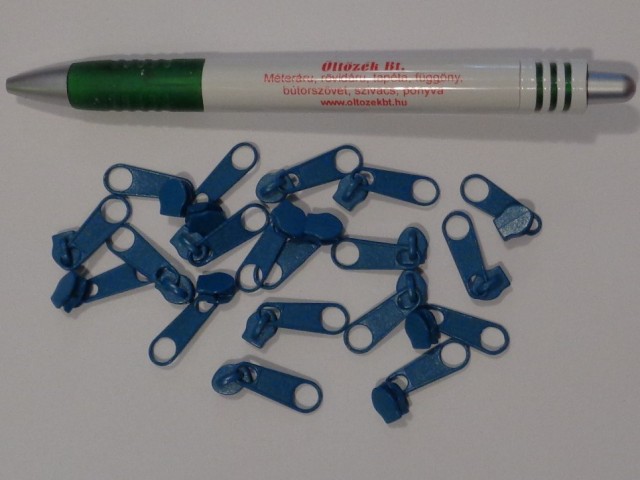 RT-0, laza cipzár kocsi végtelen cipzárhoz, sötét türkiz (15396)