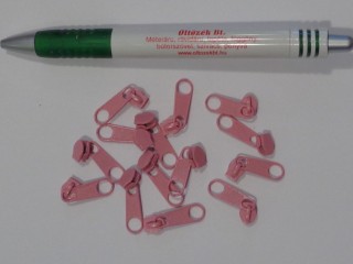 RT-0, laza cipzár kocsi végtelen cipzárhoz, rózsaszín (15397)