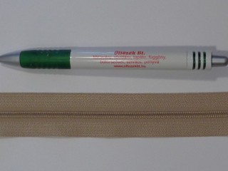 RT-0, végtelen cipzár, drapp (15407)