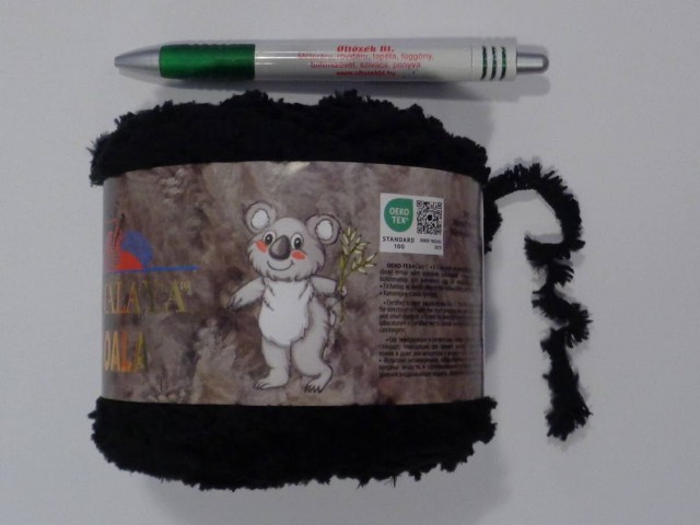 Himalaya Koala fonal, fekete (15675-75709)